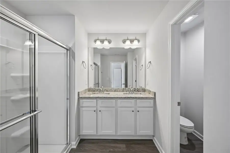 Furnished interior view inside a new home in , Lithonia (Image 28).