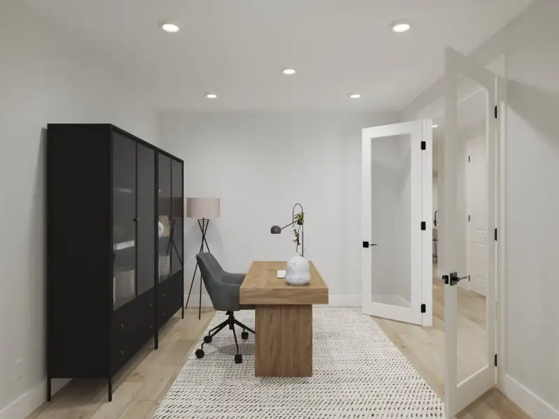 Furnished interior view inside a new home in Poplar Farms, Franklin (Image 4).