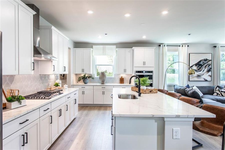 Furnished interior view inside a new home in Hopewell Reserve, Cumming (Image 32). Furnished interior view inside a new home in Hopewell Reserve, Cumming (Image 32).