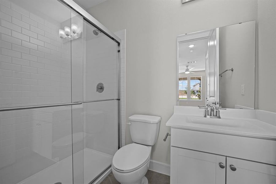 Furnished interior view inside a new home in Wellington, Haslet (Image 18).