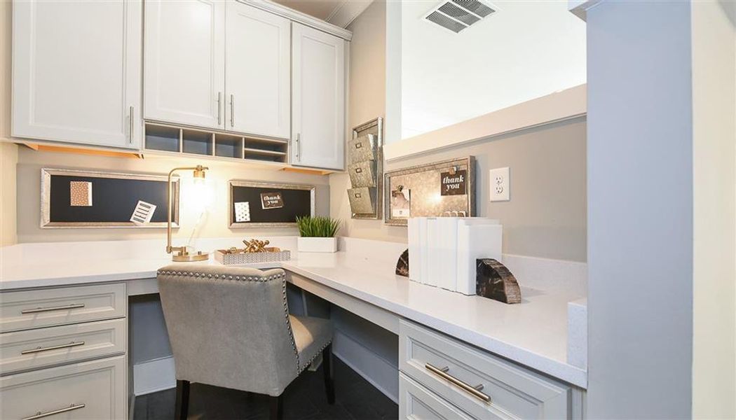 Furnished interior view inside a new home in Traditions of Braselton, Jefferson (Image 8).