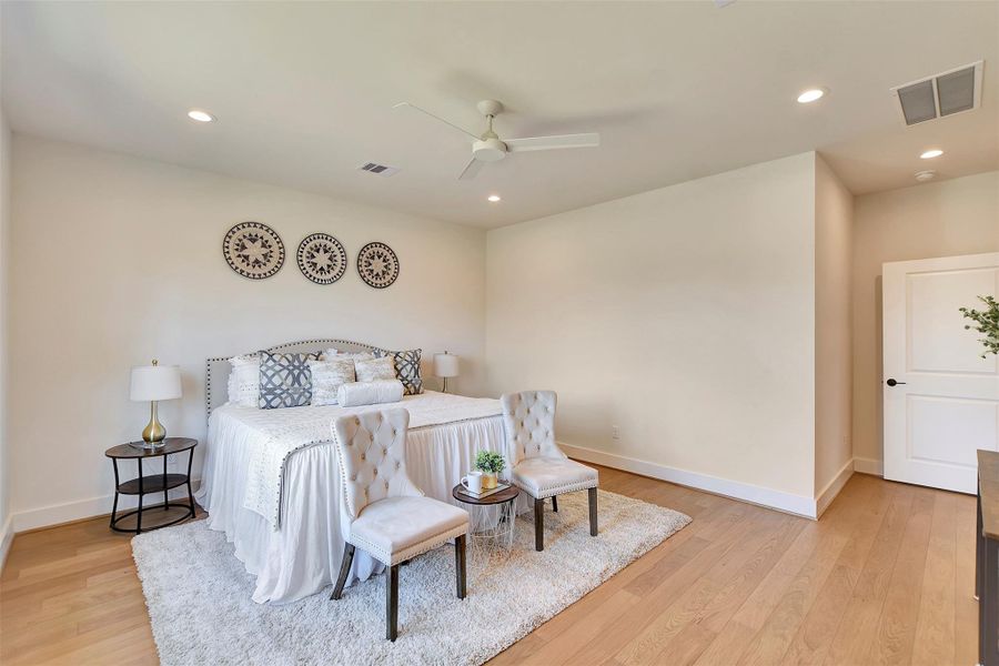 Furnished interior view inside a new home in , Houston (Image 8).