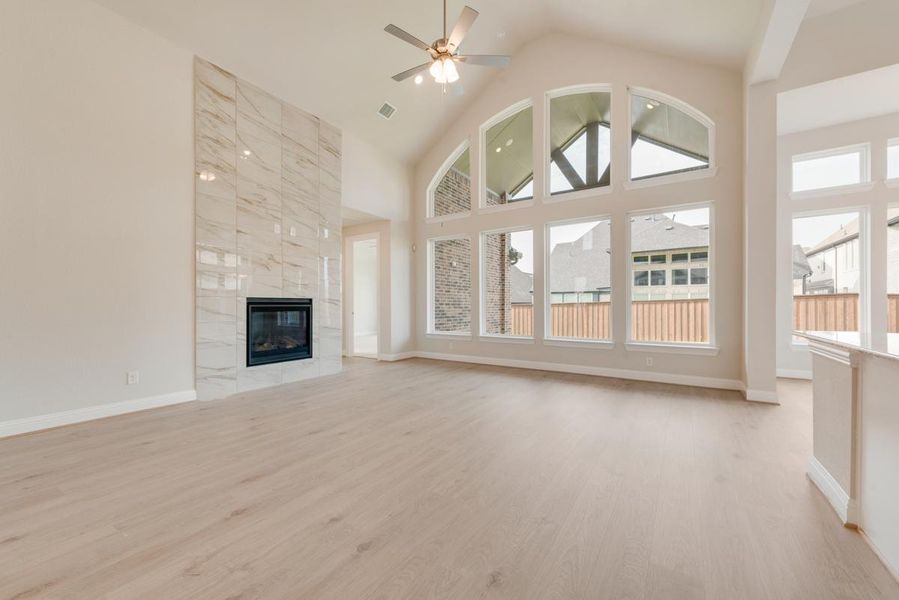Spacious, unfurnished interior of a new home in Somercrest, Midlothian (Image 22).