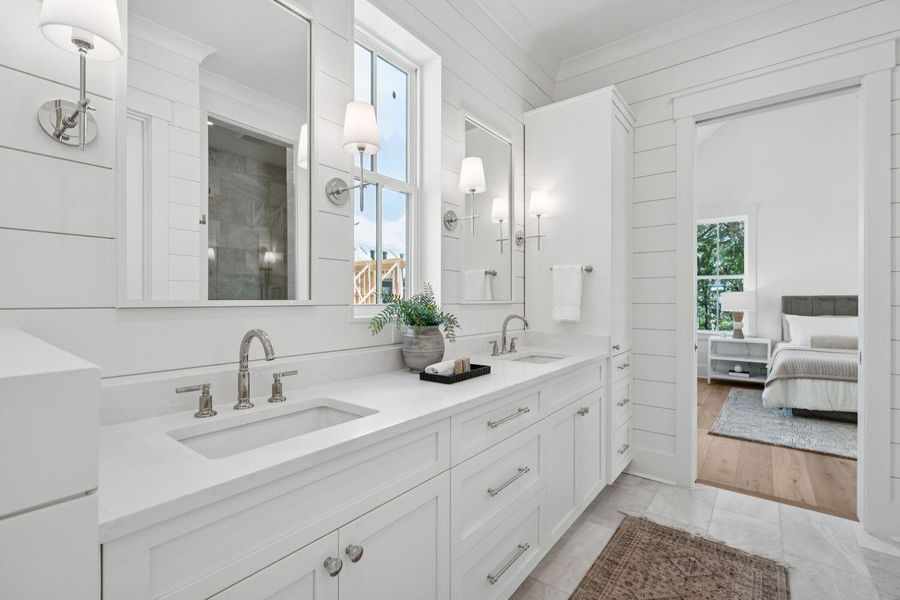 Furnished interior view inside a new home in , Johns Island (Image 32).