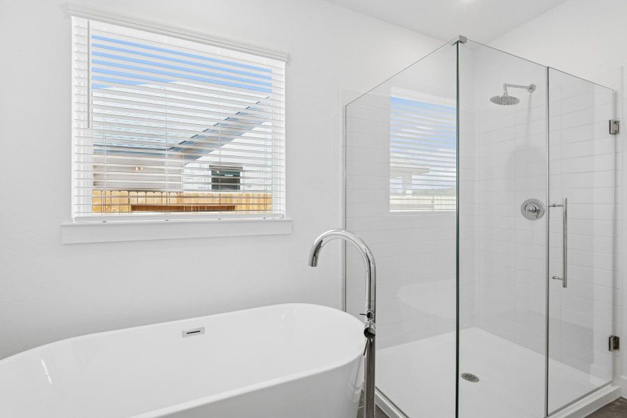 Serene primary bath Serene primary bath