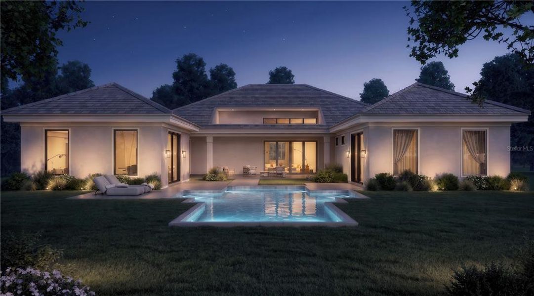 Exterior details and patio area of a home in , Montverde (Image 4).