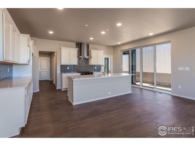 Furnished interior view inside a new home in Trailside Alley Load - Single Family Homes, Timnath (Image 14).
