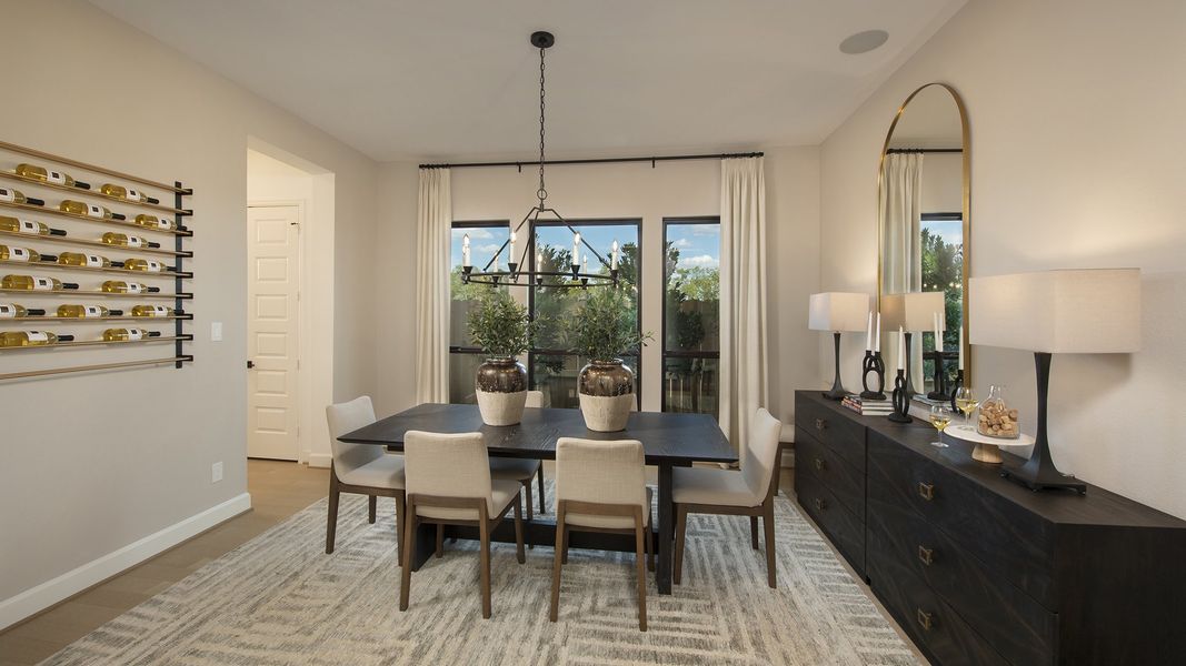 Furnished interior view inside a new home in Sienna, Missouri City (Image 5). Furnished interior view inside a new home in Sienna, Missouri City (Image 5).