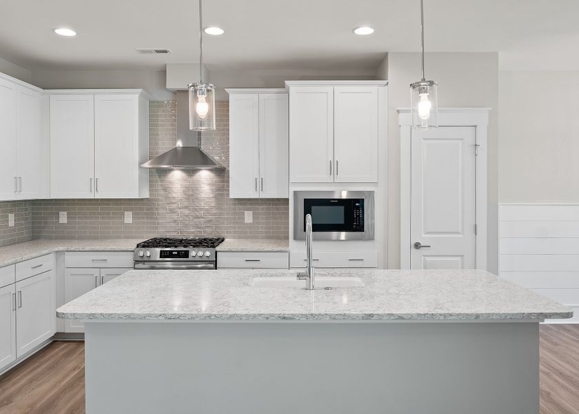 Representative furnished interior of a home built from the Birchwood by Bill Clark Homes in Osprey Landing, Southport (Image 7).