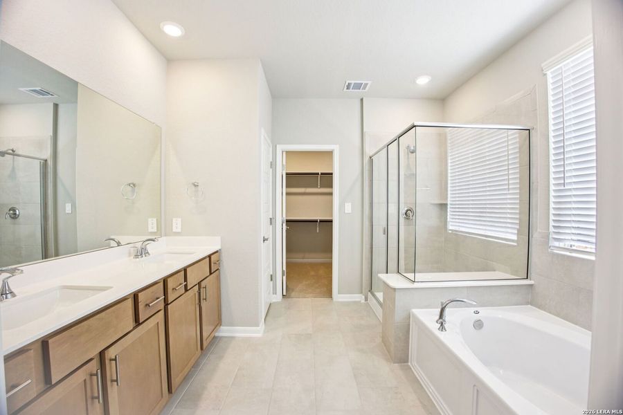 Furnished interior view inside a new home in , San Antonio (Image 12).