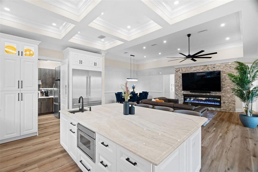 Furnished interior view inside a new home in , Safety Harbor (Image 7). Furnished interior view inside a new home in , Safety Harbor (Image 7).