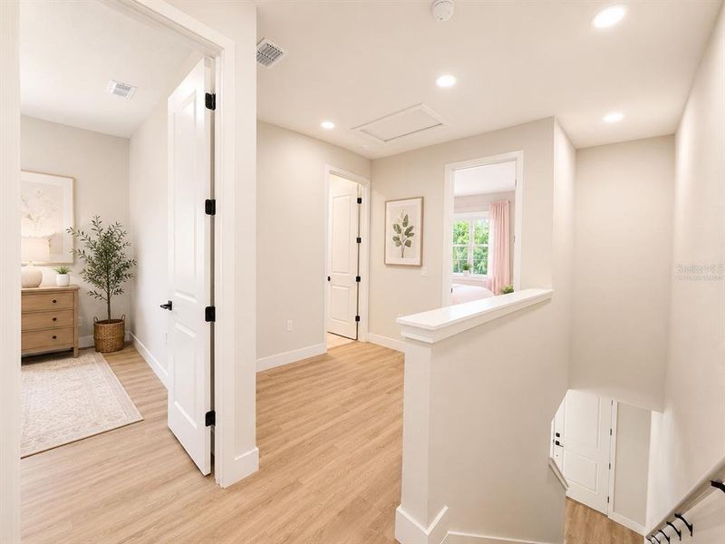 Furnished interior view inside a new home in , Sanford (Image 16). Furnished interior view inside a new home in , Sanford (Image 16).