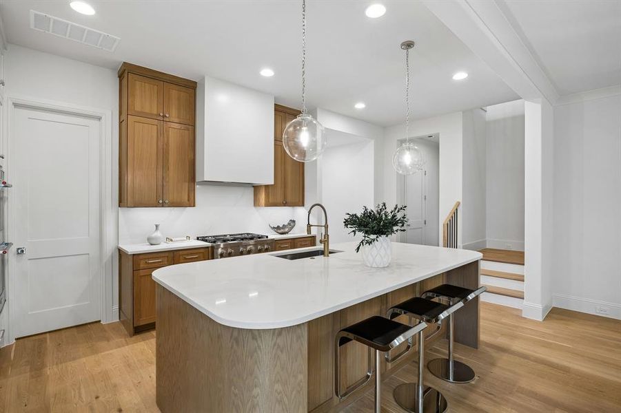 Furnished interior view inside a new home in , Dallas (Image 9). Furnished interior view inside a new home in , Dallas (Image 9).