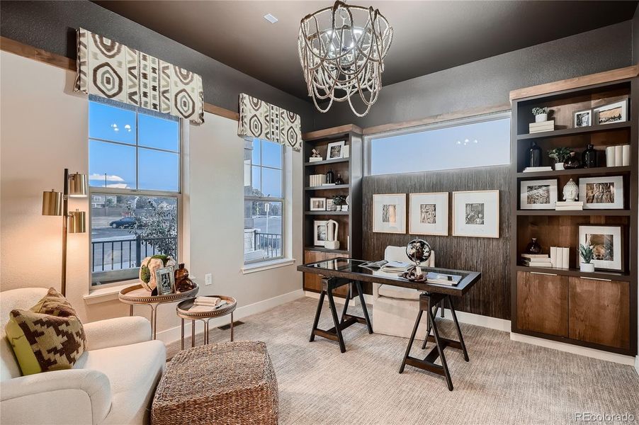 Furnished interior view inside a new home in , Westminster (Image 12).