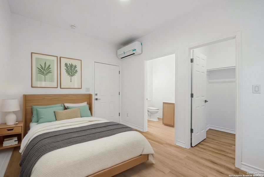 Furnished interior view inside a new home in , San Antonio (Image 10).