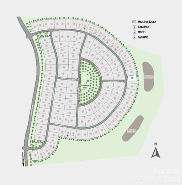 Estates at Sugar Creek Site Map