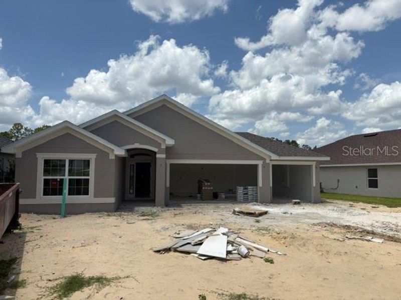 In-progress construction of a new home in Juliette Falls, Dunnellon, FL (Image 4). In-progress construction of a new home in Juliette Falls, Dunnellon, FL (Image 4).