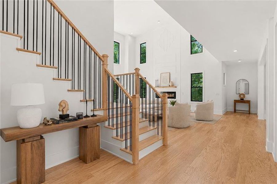 Furnished interior view inside a new home in , Acworth (Image 47).