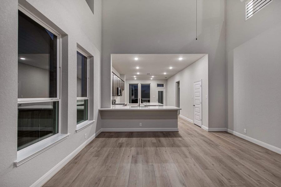 Furnished interior view inside a new home in Legacy at Lake Dunlap, New Braunfels (Image 4).