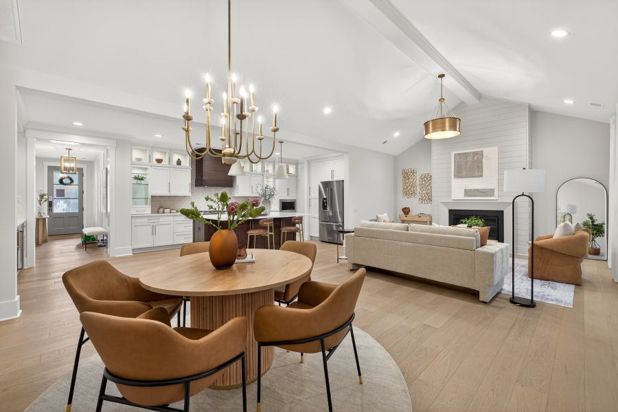 Representative furnished interior of a home built from the Marin-Expanded by Classica Homes in Riverchase Estates, Lancaster (Image 46).