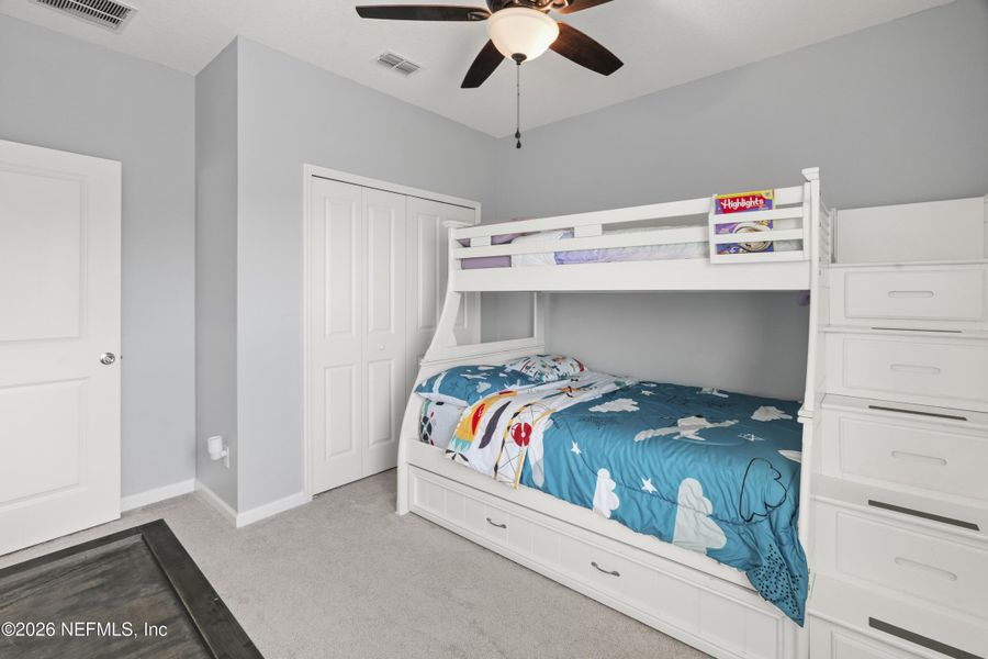 Furnished interior view inside a new home in Granary Park, Green Cove Springs (Image 45).