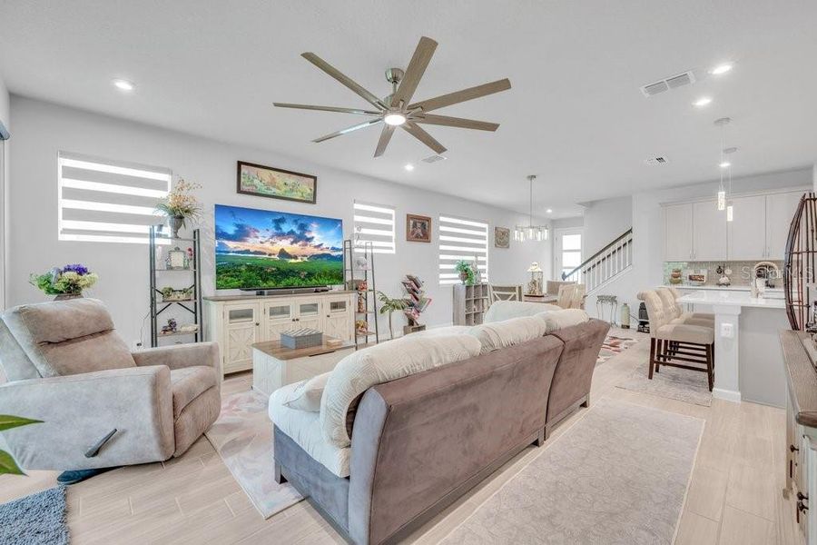 Furnished interior view inside a new home in Bloomingdale Townes, Brandon (Image 15).