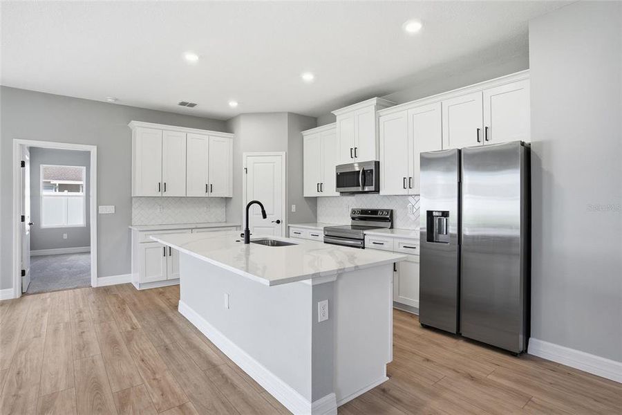 Furnished interior view inside a new home in , Ocala (Image 5).