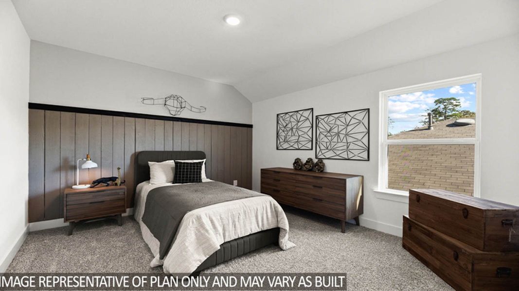 Furnished interior view inside a new home in River Ranch Estates, Dayton (Image 33).