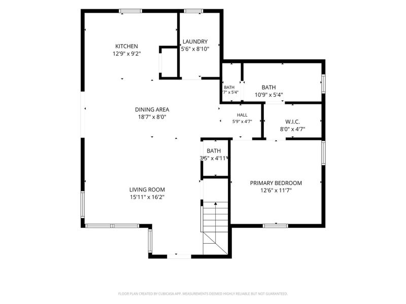 2D floor plan layout of this home in , Smithville, TX (Image 5).