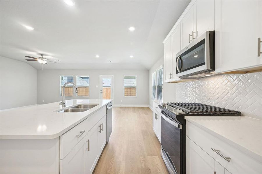 Photo is not of the actual home, but is an inspirational photo of builder’s model home and may depict options, furnishings, and/or decorator features that are not included.