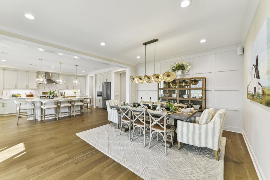 Representative furnished interior of a home built from the Monterey by Classica Homes in Riverchase Estates, Lancaster (Image 18).