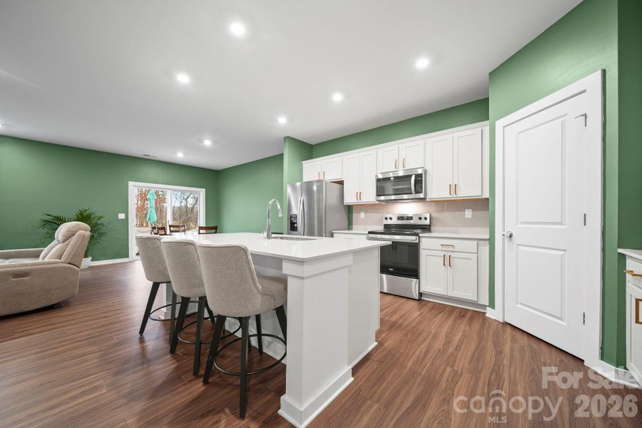 Furnished interior view inside a new home in Blue Sky Meadows, Monroe (Image 9).