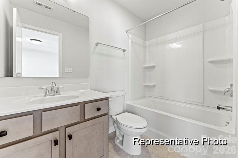 Furnished interior view inside a new home in Huntington Hills, Lincolnton (Image 10).