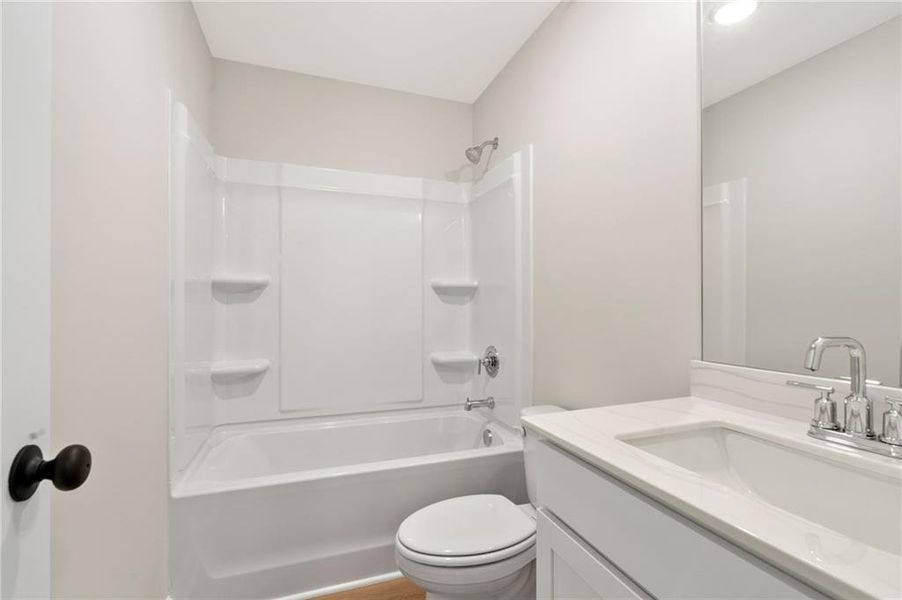 Furnished interior view inside a new home in Wildwood Place, Powder Springs (Image 10). Furnished interior view inside a new home in Wildwood Place, Powder Springs (Image 10).