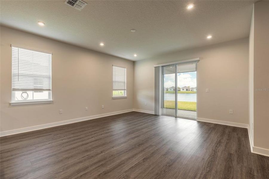 Spacious, unfurnished interior of a new home in The Palms at Venetian Bay, New Smyrna Beach (Image 34). Spacious, unfurnished interior of a new home in The Palms at Venetian Bay, New Smyrna Beach (Image 34).