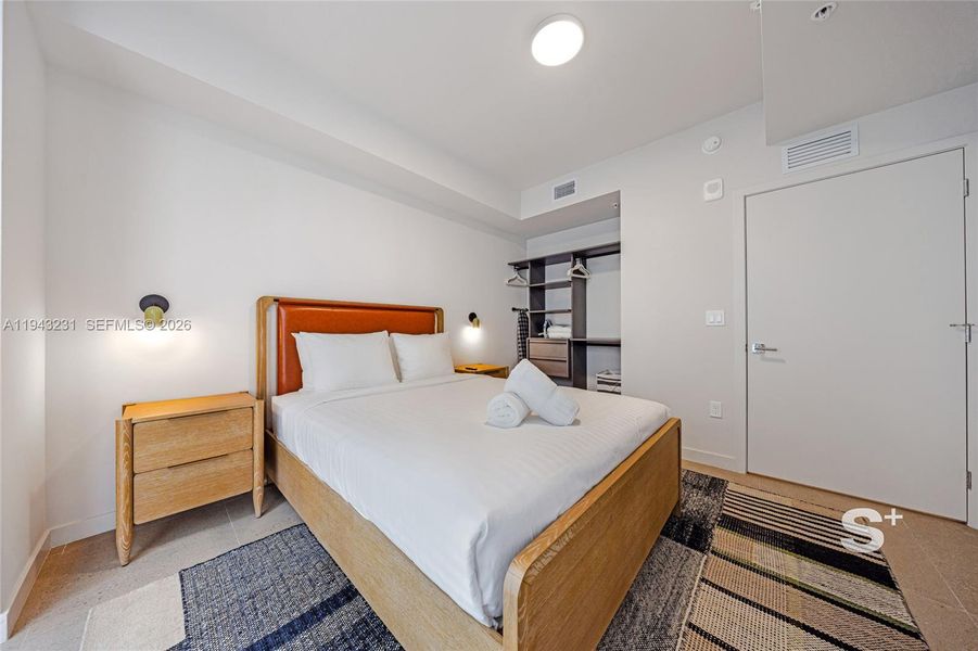 Furnished interior view inside a new home in , Miami (Image 18).