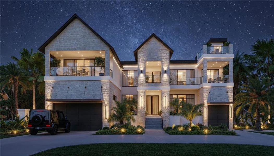 Front exterior of a new home in , Tampa, FL, highlighting curb appeal (Image 3).