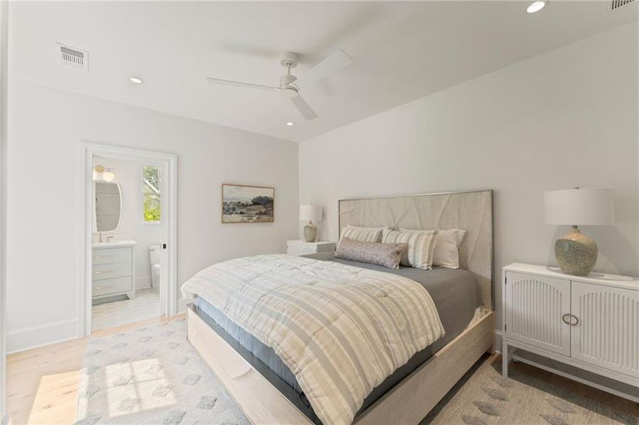 Furnished interior view inside a new home in , Dawsonville (Image 15).