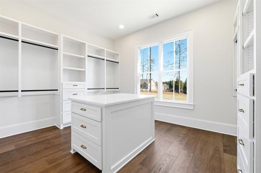 Furnished interior view inside a new home in , Marietta (Image 17).