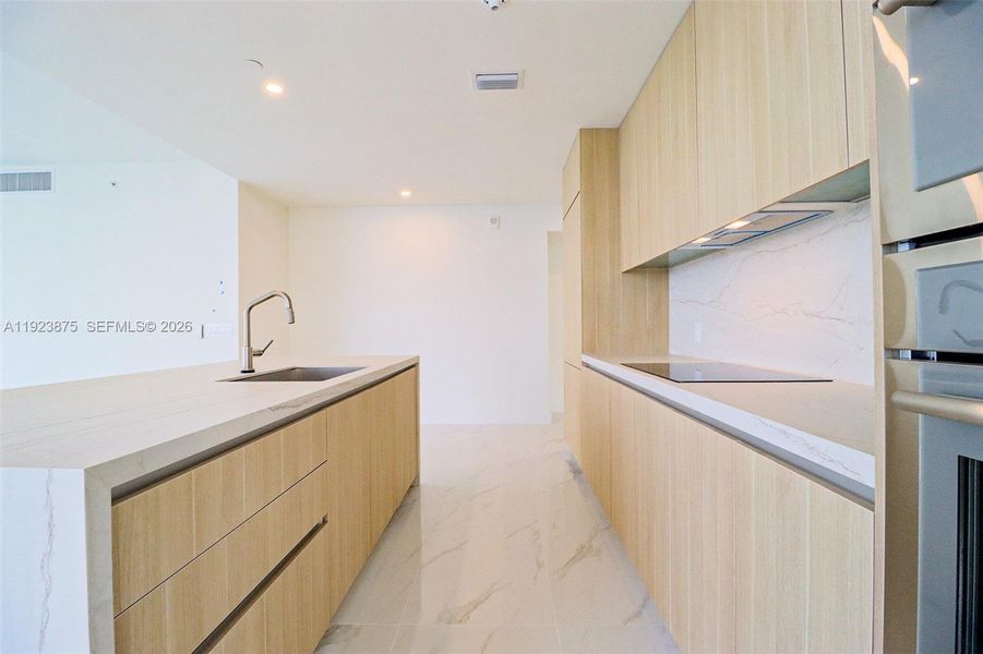 Furnished interior view inside a new home in , Miami (Image 12).