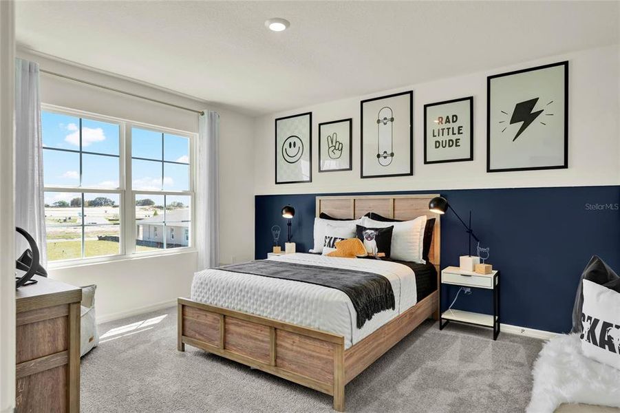 Furnished interior view inside a new home in Crossroads at Kelly Park, Apopka (Image 19).