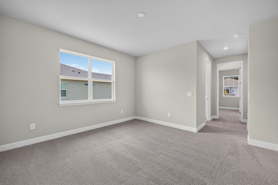 Spacious, unfurnished interior of a new home in Crosswind Ranch, Parrish (Image 17). Spacious, unfurnished interior of a new home in Crosswind Ranch, Parrish (Image 17).