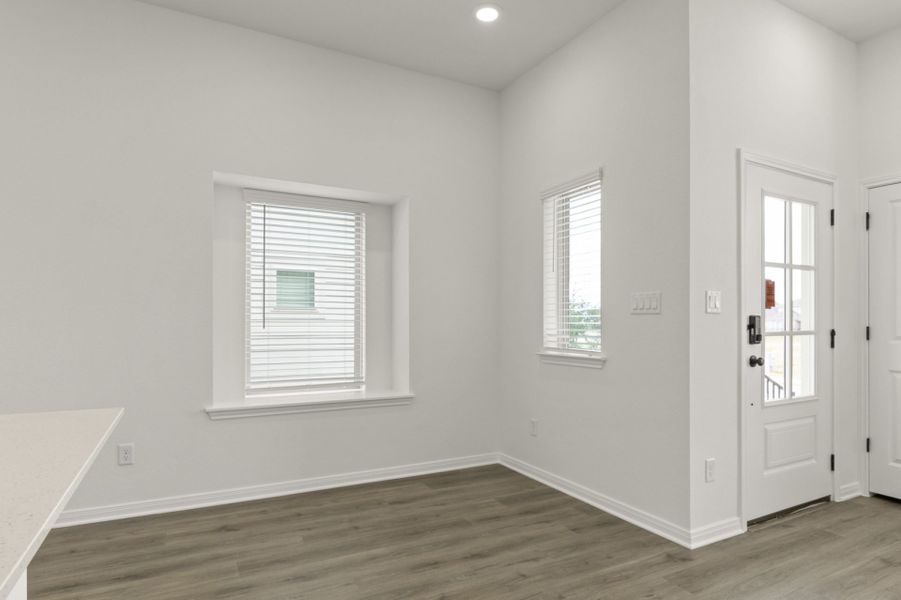 Spacious, unfurnished interior of a new home in Trace, San Marcos (Image 24). Spacious, unfurnished interior of a new home in Trace, San Marcos (Image 24).