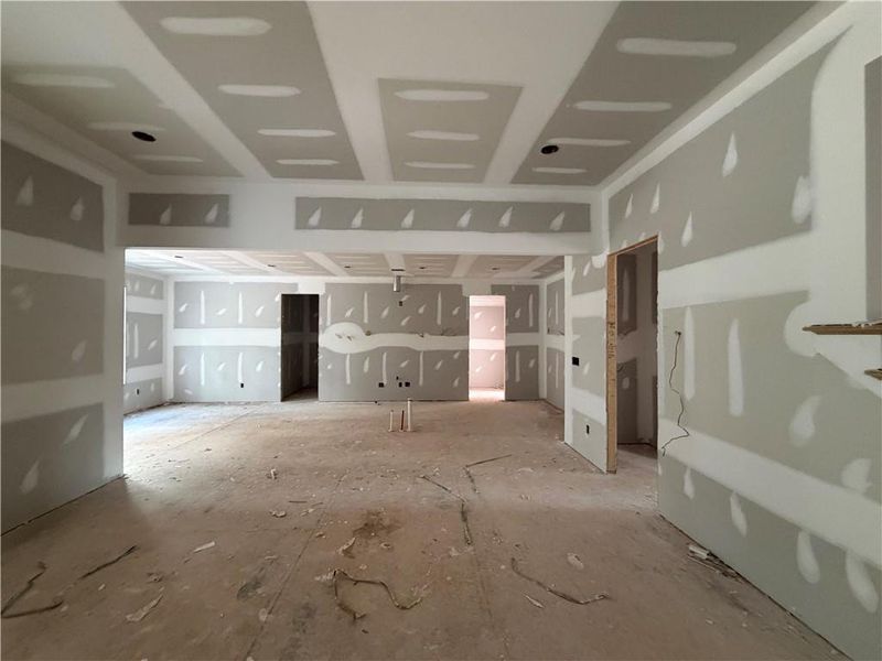 In-progress construction of a new home in , Buford, GA (Image 18). In-progress construction of a new home in , Buford, GA (Image 18).
