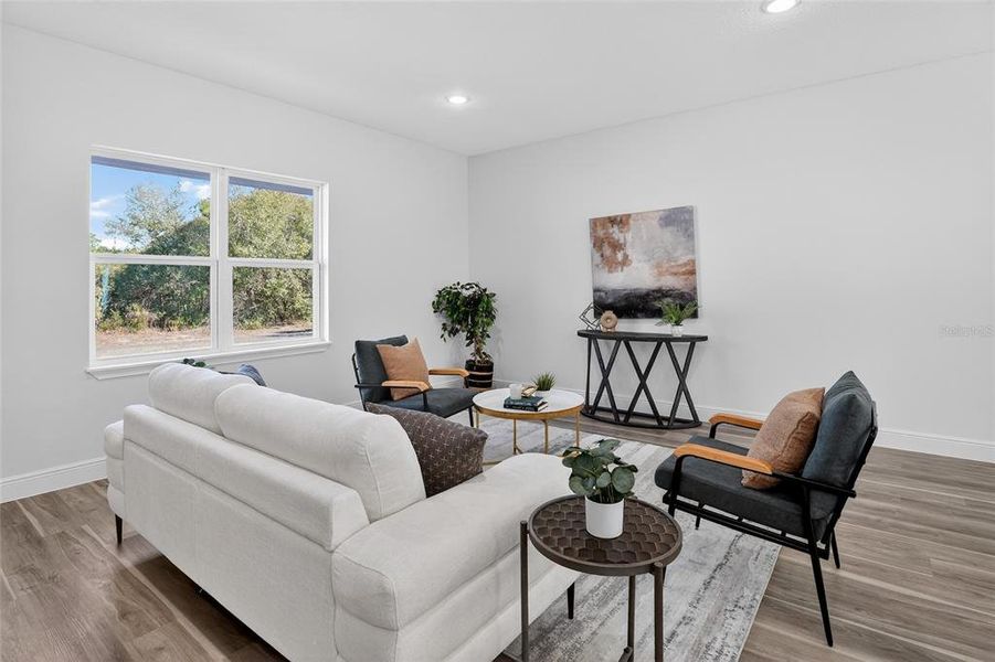 Furnished interior view inside a new home in , Citrus Springs (Image 10).