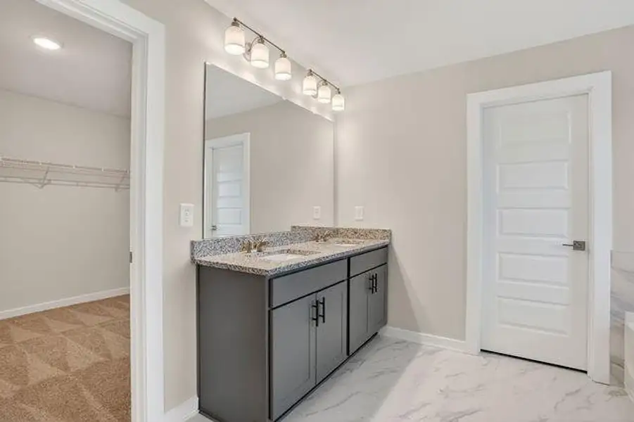 Furnished interior view inside a new home in Killian Manor at The Adares, Adairsville (Image 13).
