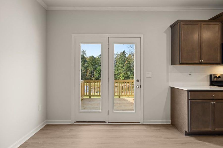 Spacious, unfurnished interior of a new home in Hughes Court, Dawsonville (Image 13).