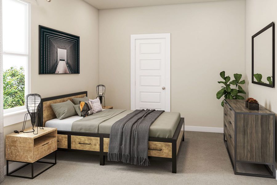 Furnished interior view inside a new home in Park Central, Georgetown (Image 14).