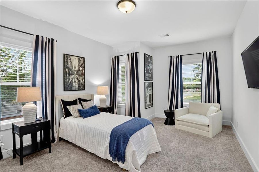 Furnished interior view inside a new home in Governors Parc, Kennesaw (Image 14).