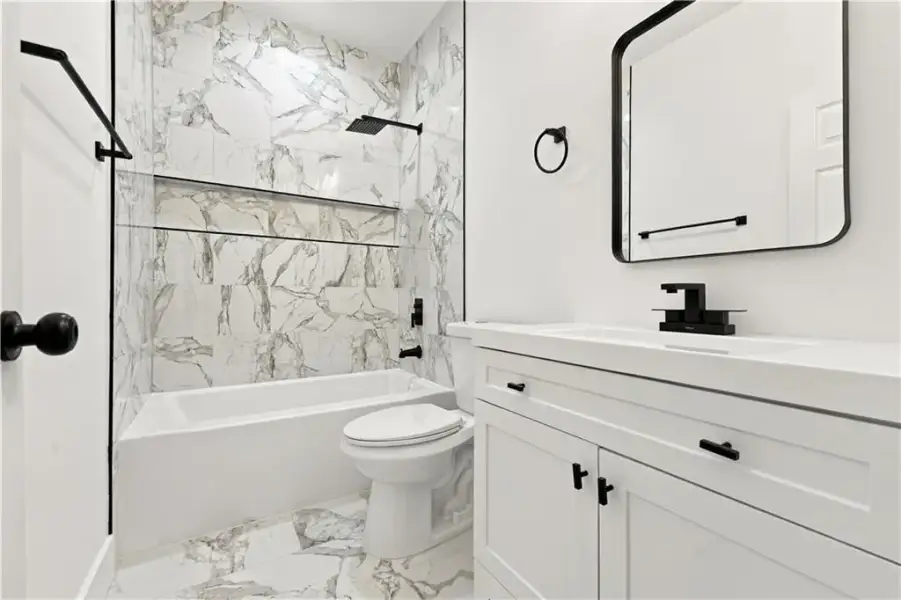 Furnished interior view inside a new home in , Austell (Image 6).